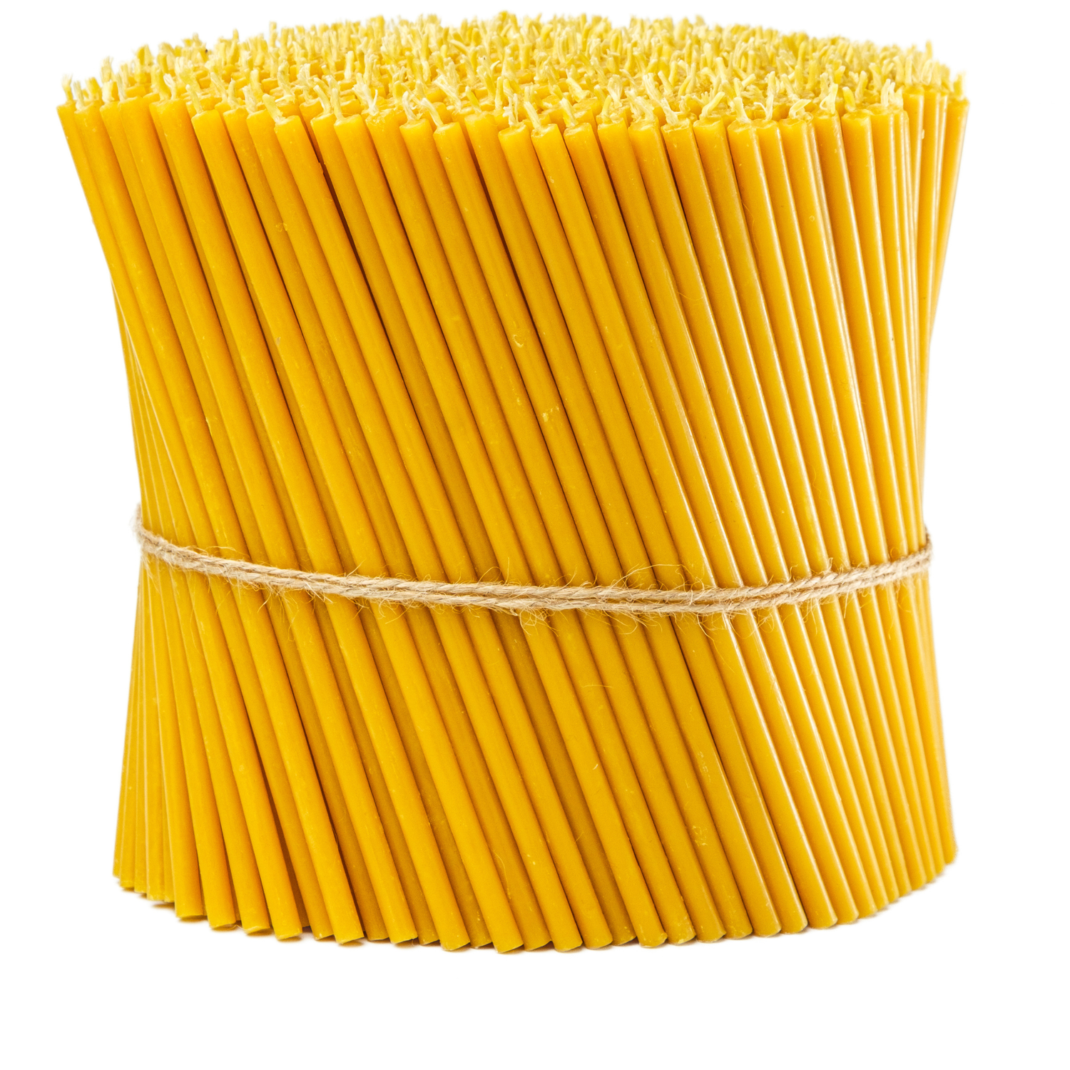 Yellow Thin Taper Candles