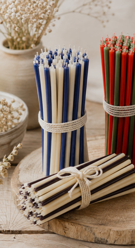 Closterra beeswax candle gift sets