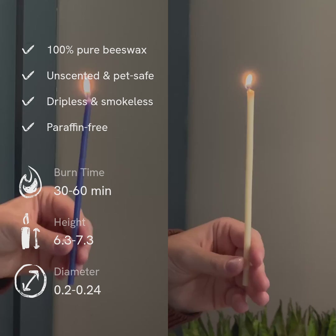 blue-and-white-thin-beeswax-taper-candles.mp4