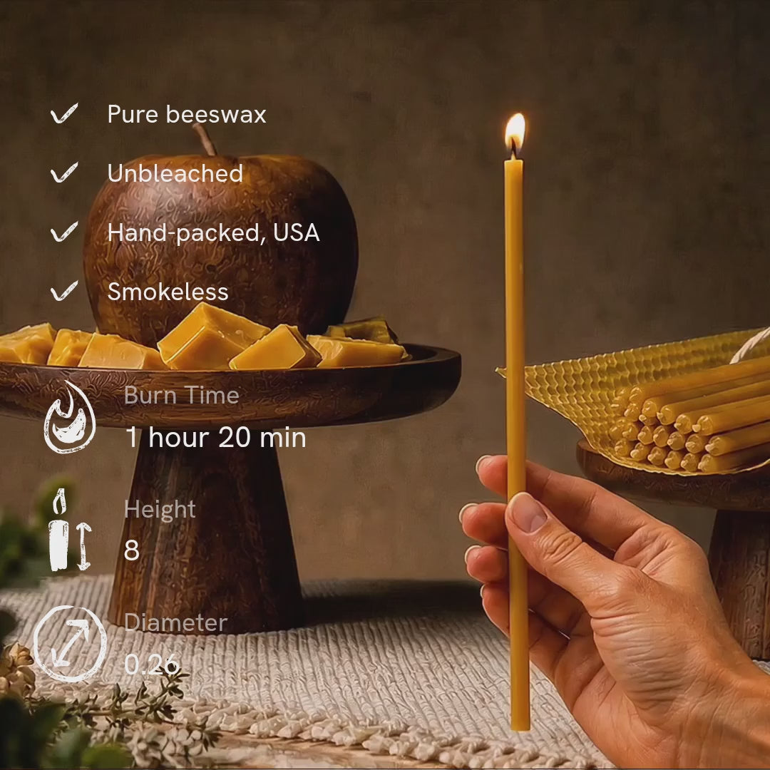 thin-natural-beeswax-taper-candles-8in.mp4
